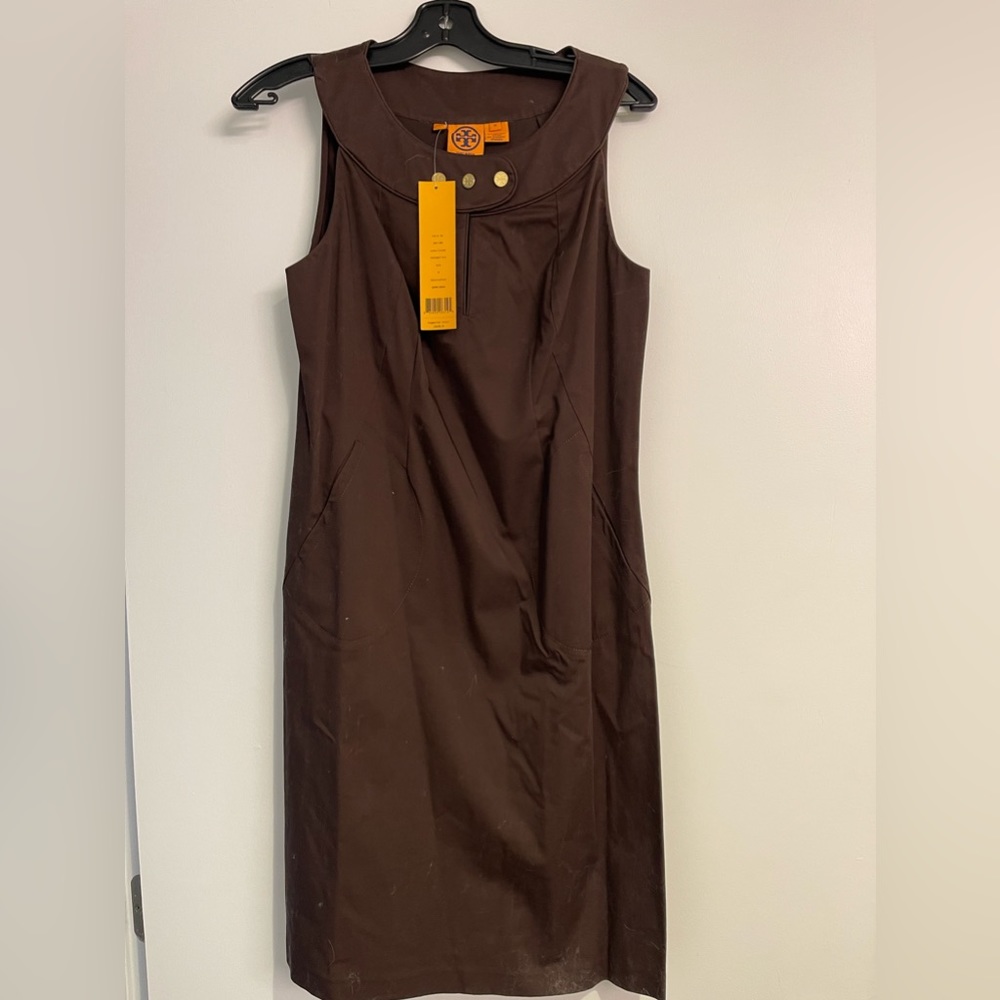 Tory Burch sleeveless dress - size 12 new with tags